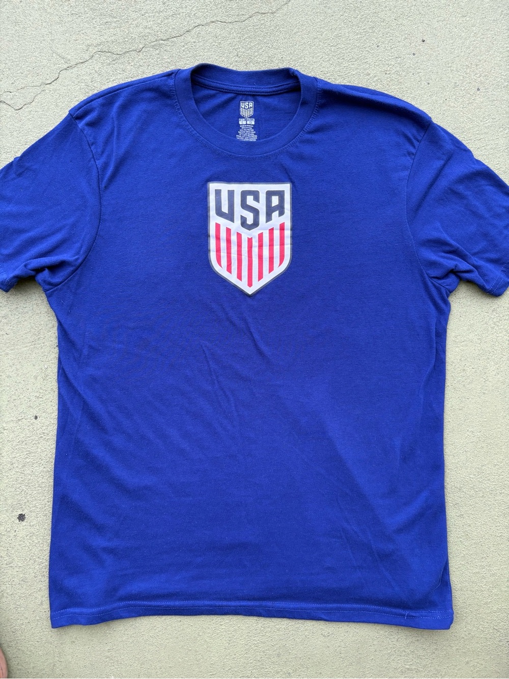 USA Men’s Soccer Short-Sleeve T-Shirt - Blue